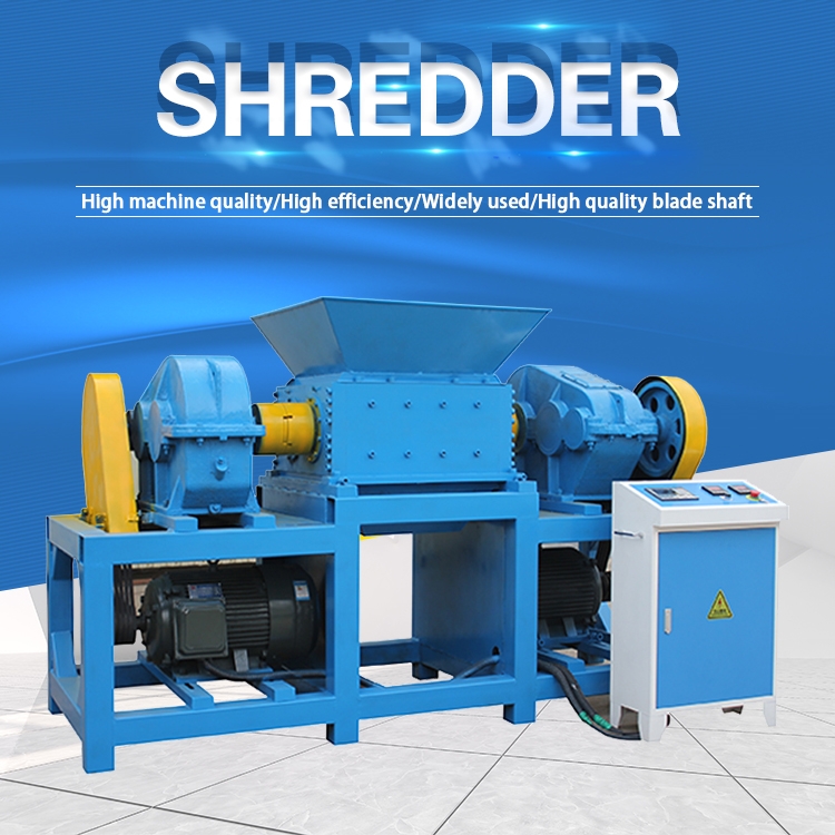 Introduction and Explanation of Double shaft shredder